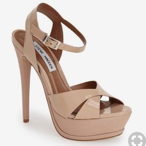 Steve Madden Platform Patent Leather Heels